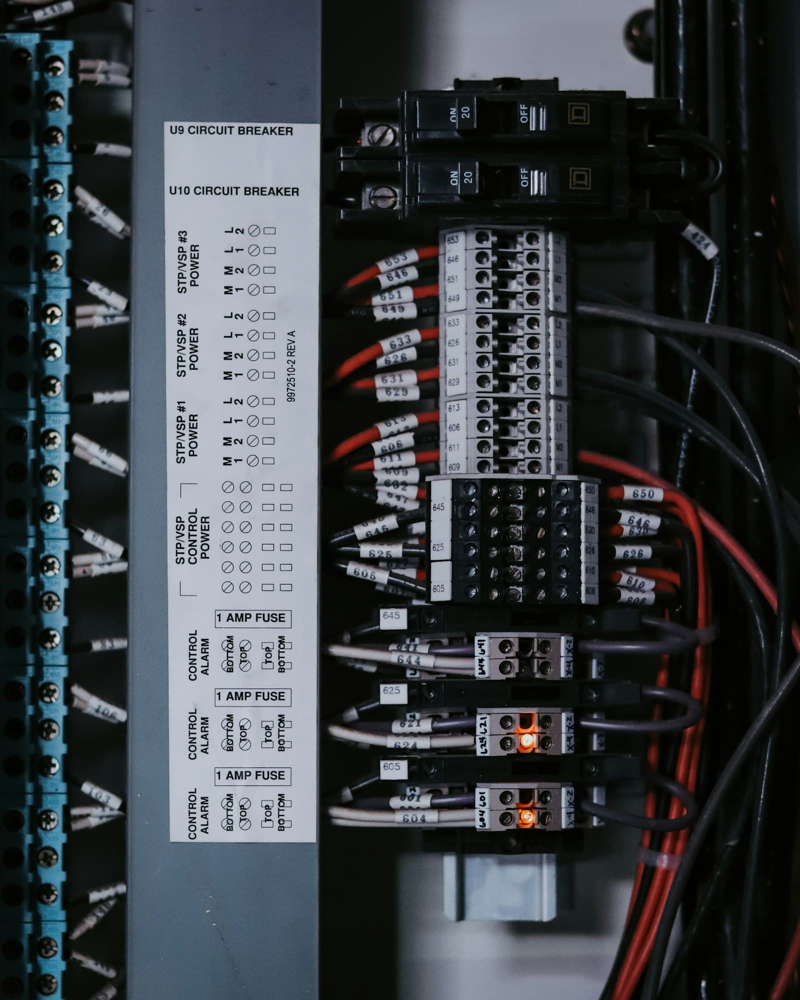 Gabinetes de sistemas de control del sistema contra incendio